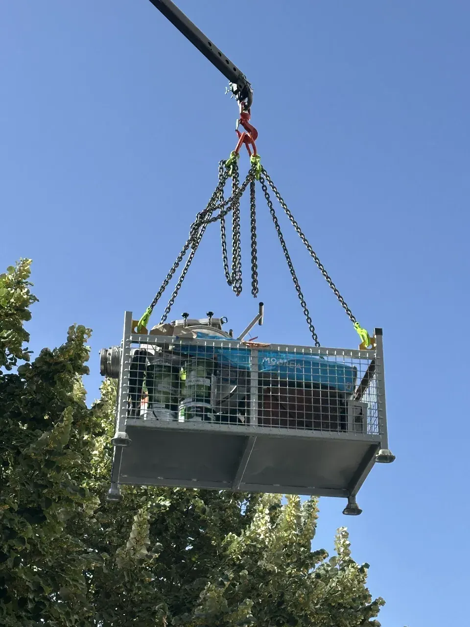 Nacelle arbre — ARC Assainissement
