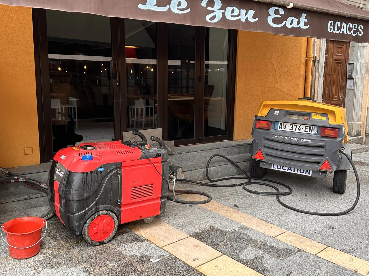 Réhabilitation canalisation professionnelle restaurant Zen Eat Gap