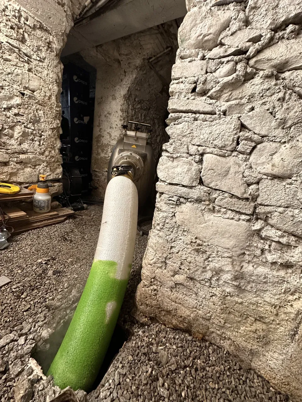 Insertion mur — ARC Assainissement